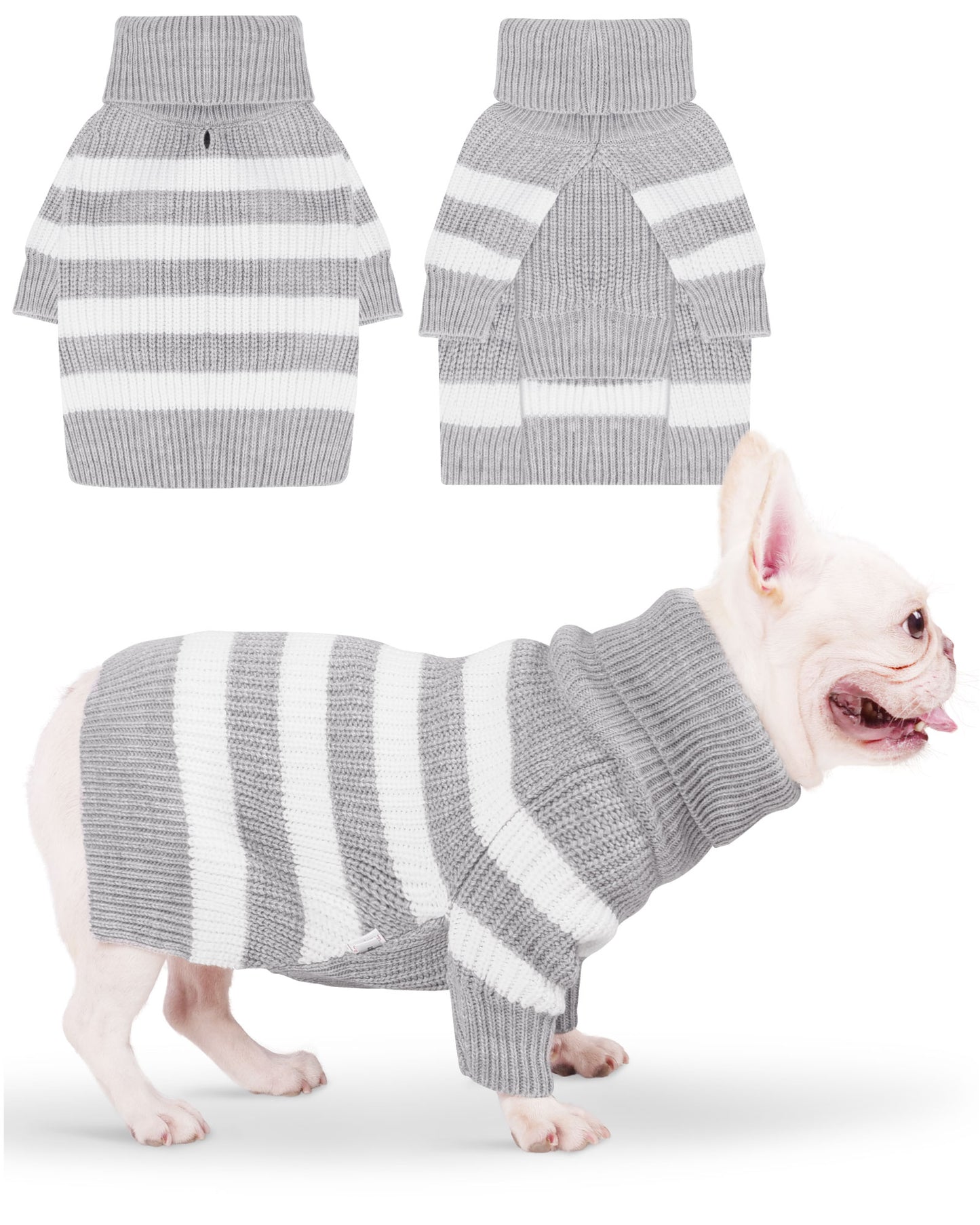 Joyahoo Winter Striped Dog Sweaters