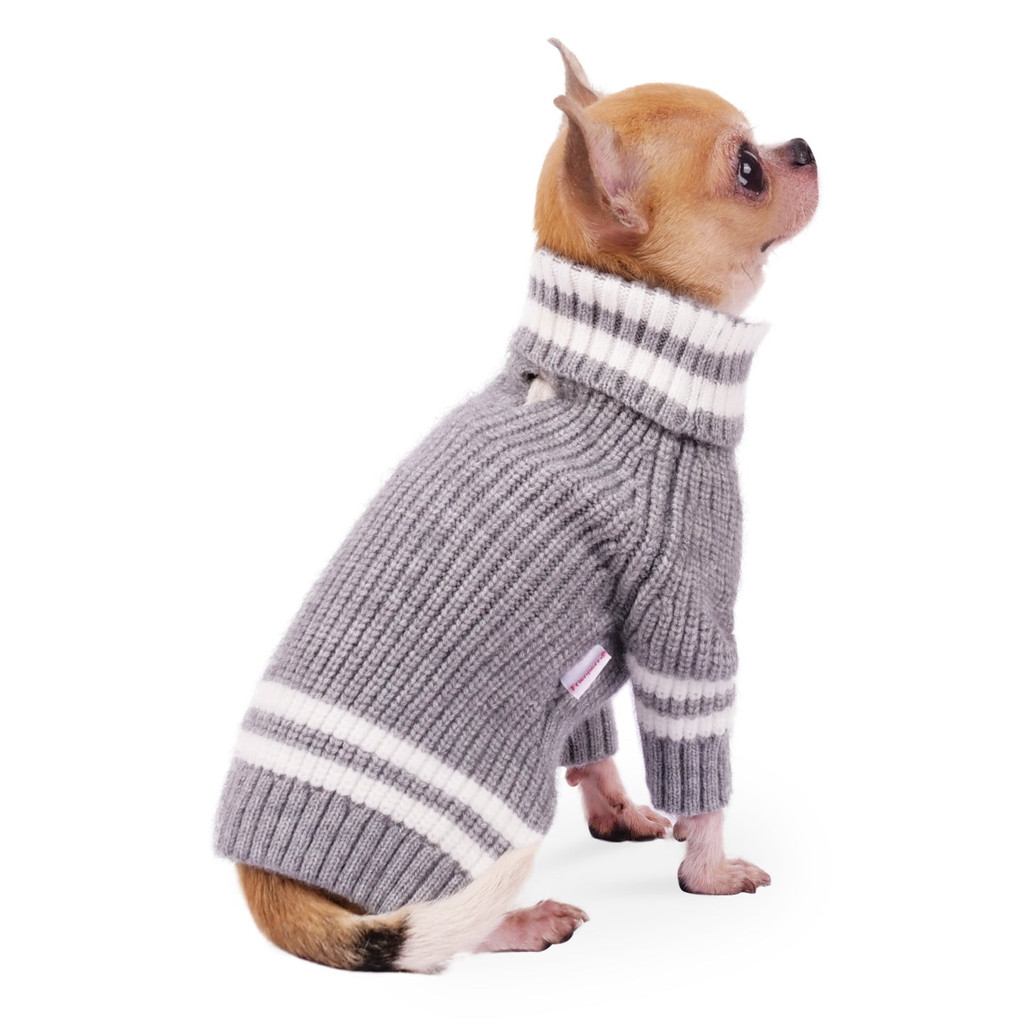 Frienperro Turtleneck Knitted Dog Pullover Sweater